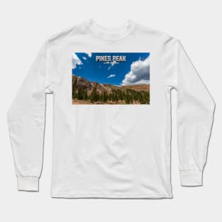 Pikes Peak Colorado Long Sleeve T-Shirt